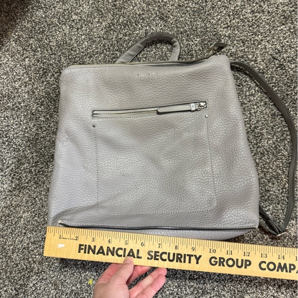 Fiorelli faux leather Gray Textured/pebbled Backpack - see all pictures! main image 14